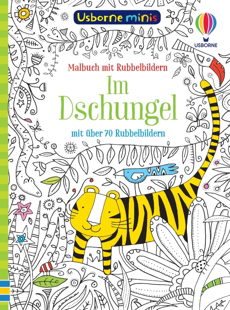 Usborne Minis - Malbuch: Im Dschungel (Sam Smith)