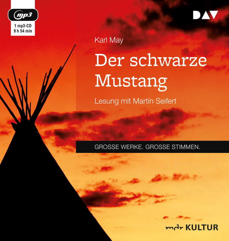 Der schwarze Mustang, 1 Audio-CD, 1 MP3 (Karl May)