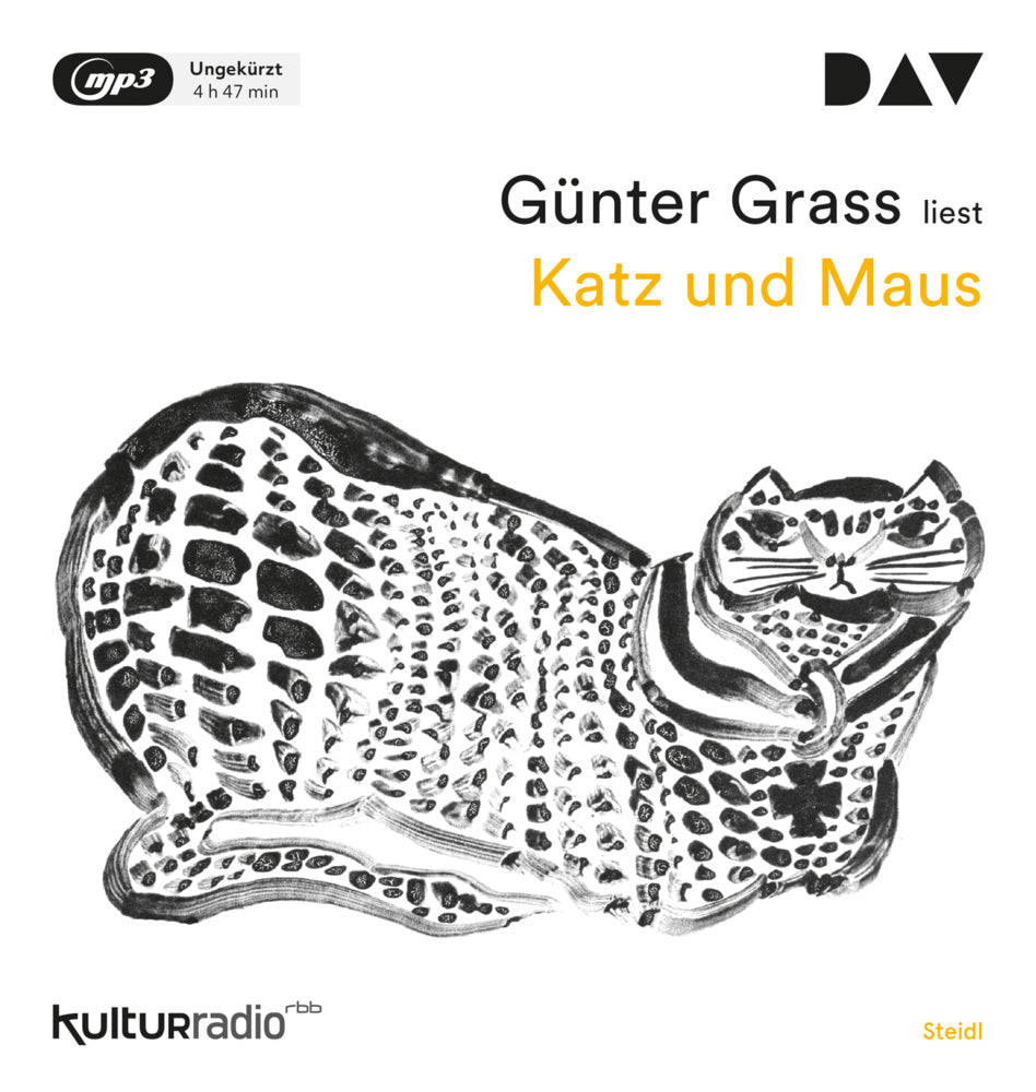 Katz und Maus, 1 Audio-CD, 1 MP3 (Günter Grass)