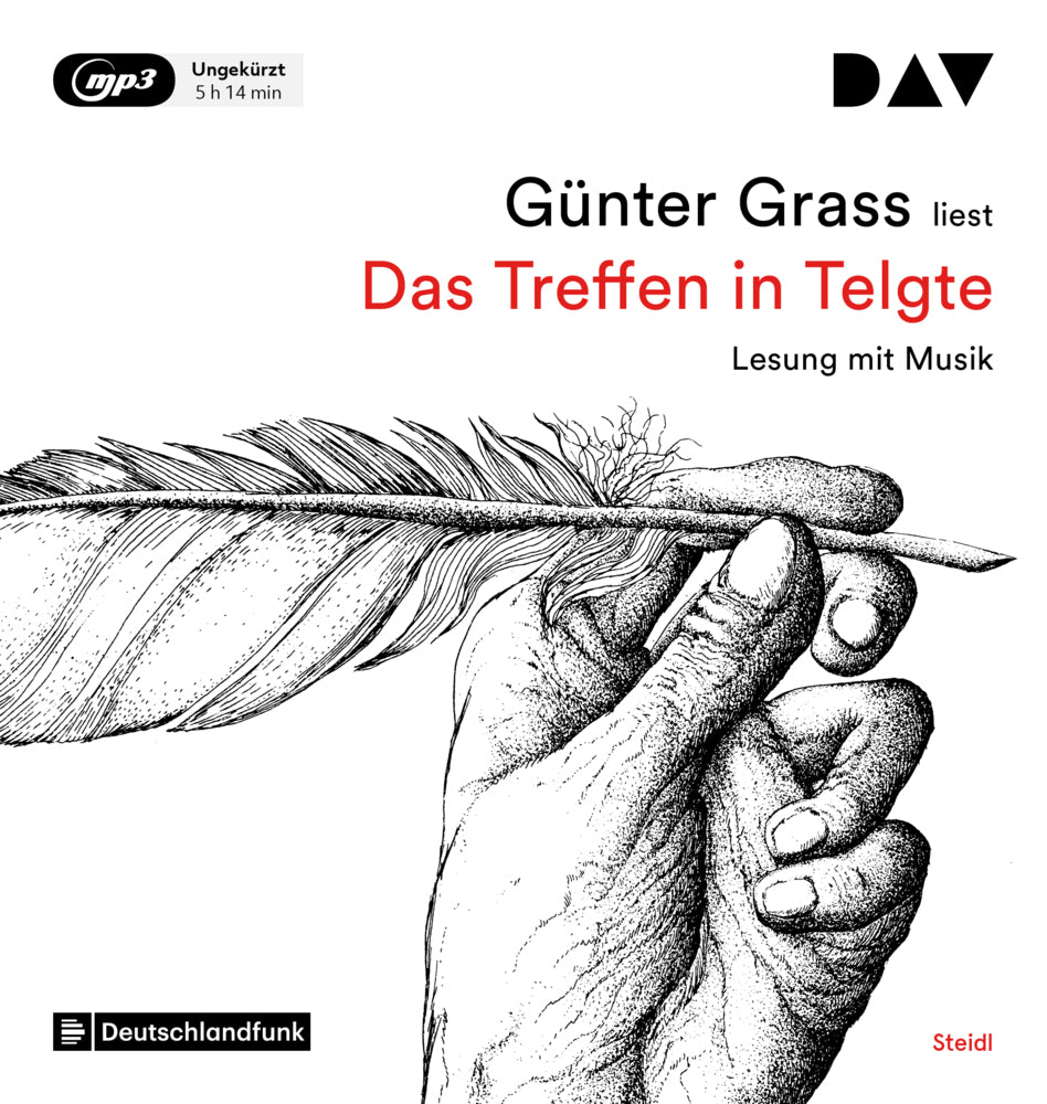 Das Treffen in Telgte, 1 Audio-CD, 1 MP3 (Günter Grass)