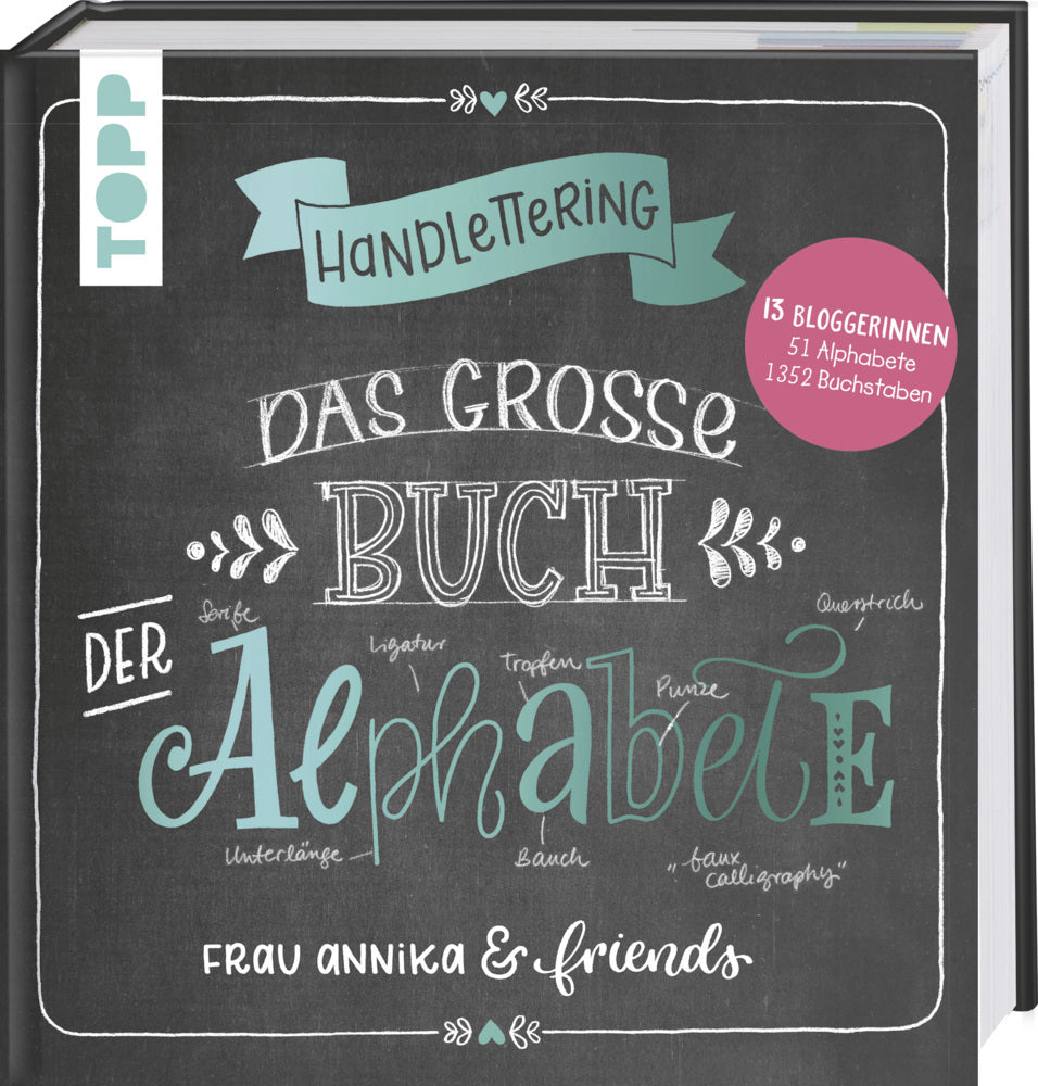 Handlettering. Das große Buch der Alphabete (Frau Annika)