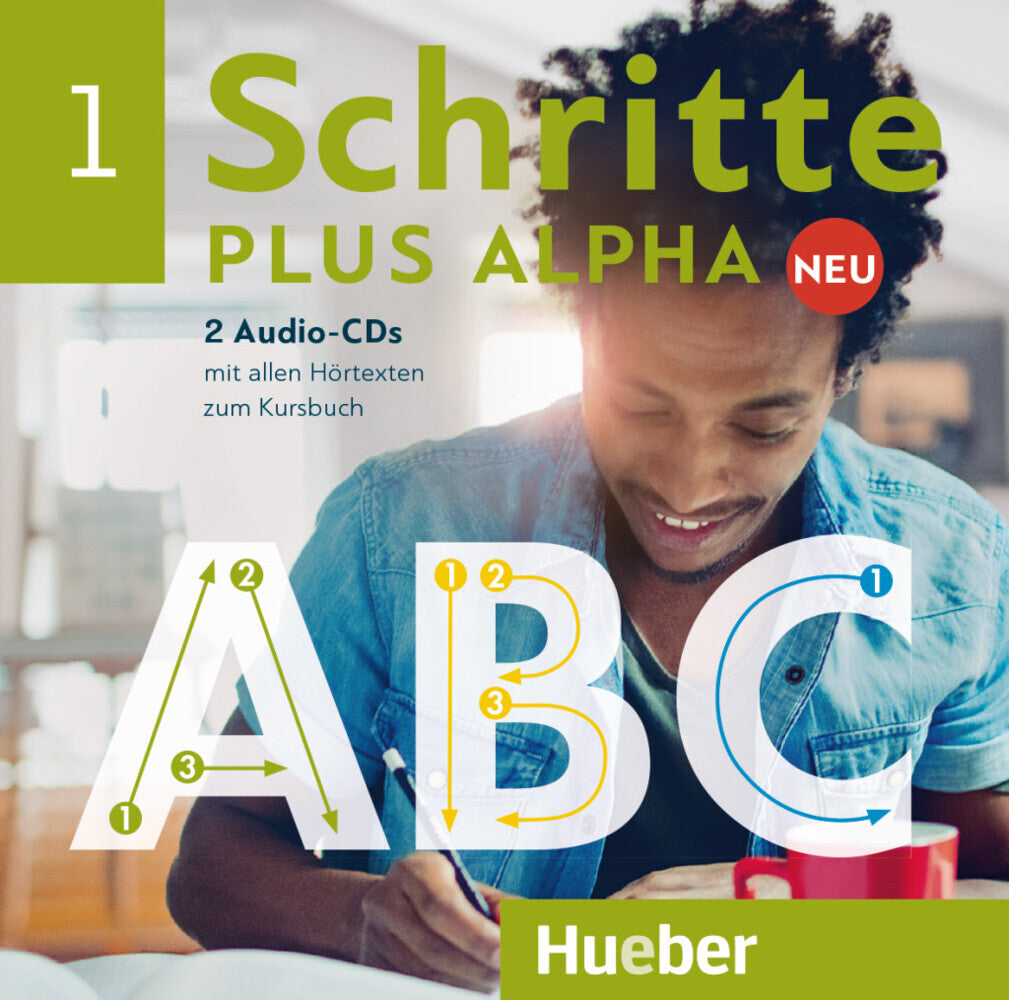 Schritte plus Alpha Neu.Bd.1, 2 Audio-CDs mit allen Hörtexten zum Kursbuch