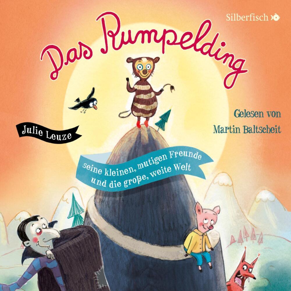 Das Rumpelding, seine kleinen, mutigen Freunde und die große, weite Welt, 1 Audio-CD (Julie Leuze)