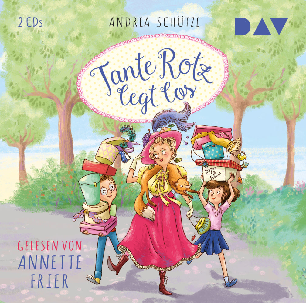 Tante Rotz legt los, 2 Audio-CDs (Andrea Schütze)