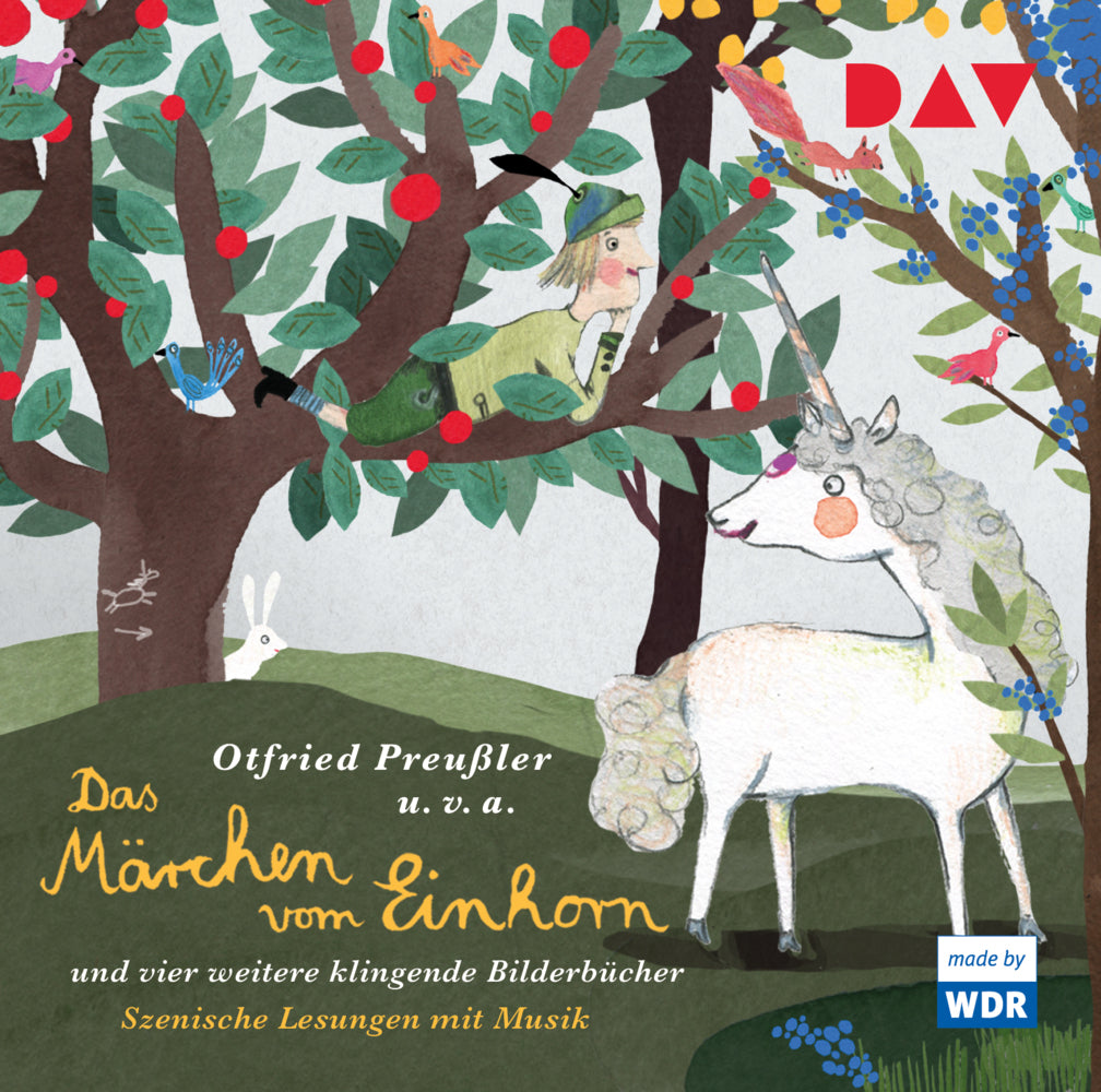 Das Märchen vom Einhorn und vier weitere klingende Bilderbücher, 1 Audio-CD (Otfried Preußler)