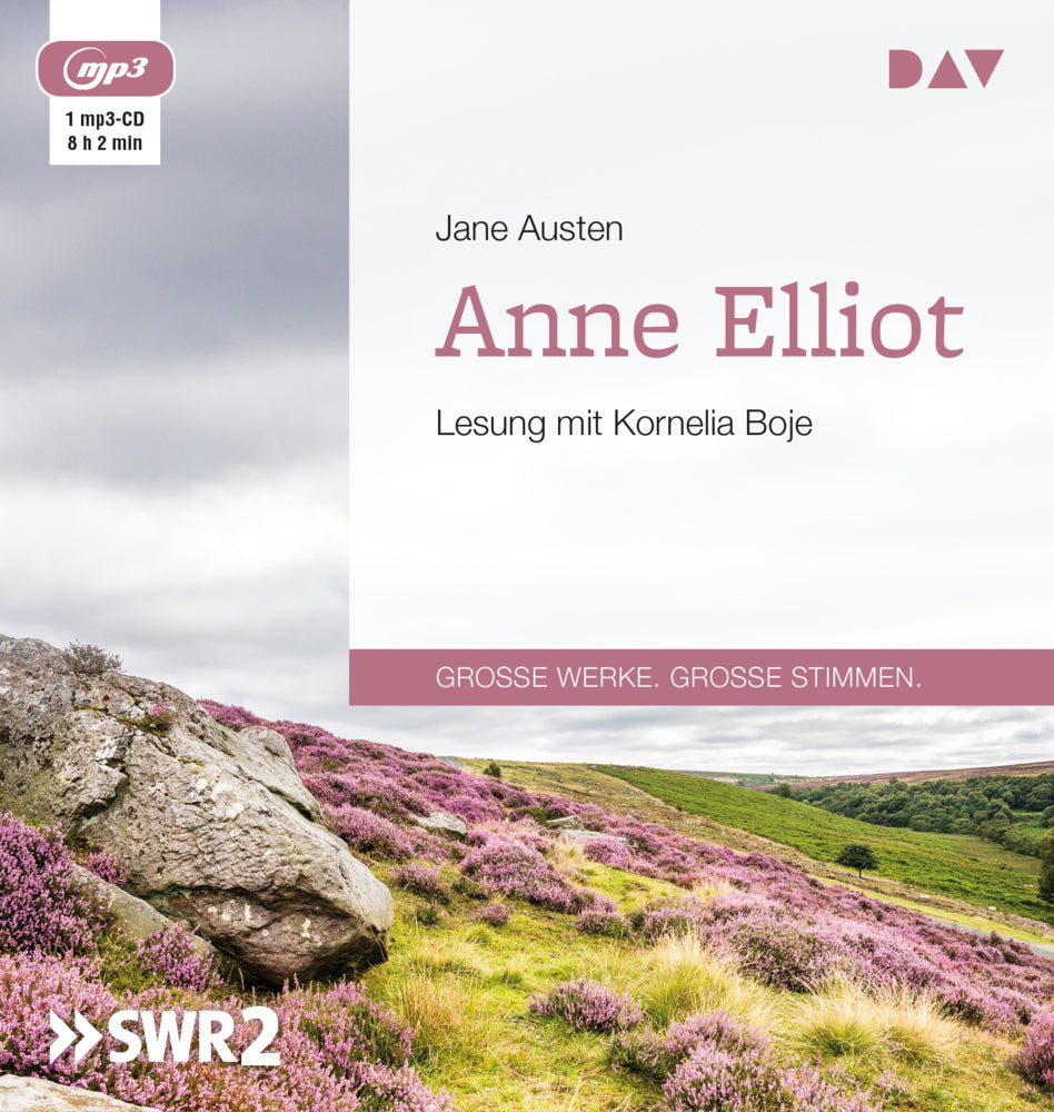 Anne Elliot oder Die Kunst der Überredung, 1 Audio-CD, 1 MP3 (Jane Austen)
