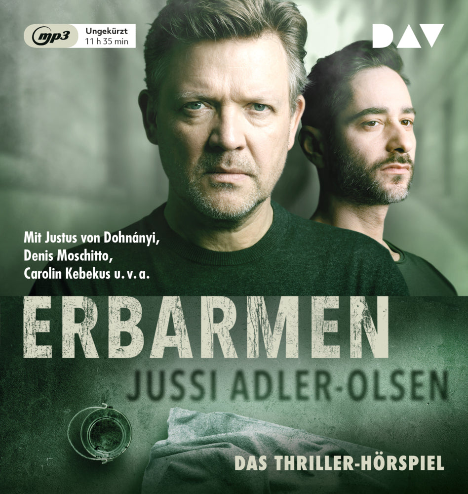 Erbarmen - Carl Mørck, Sonderdezernat Q, Fall 1, 1 Audio-CD, 1 MP3 (Jussi Adler-Olsen)