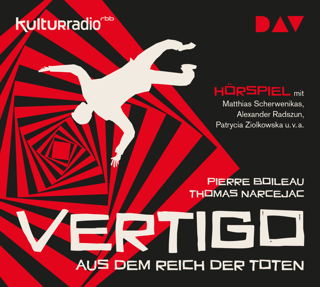 Vertigo. Aus dem Reich der Toten, 1 Audio-CD (Pierre Boileau)