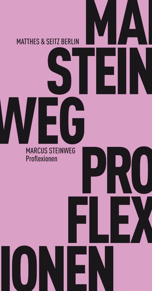 Proflexionen (Marcus Steinweg)