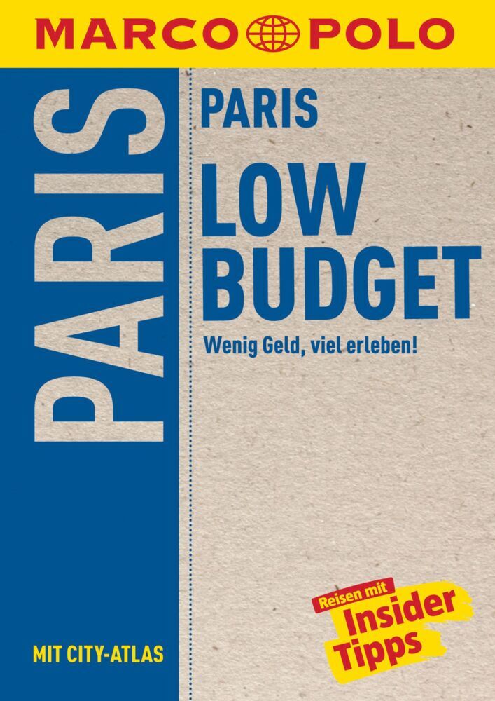 MARCO POLO LowBudget Reiseführer Paris (Gerhard Und Waltraud Bläske)