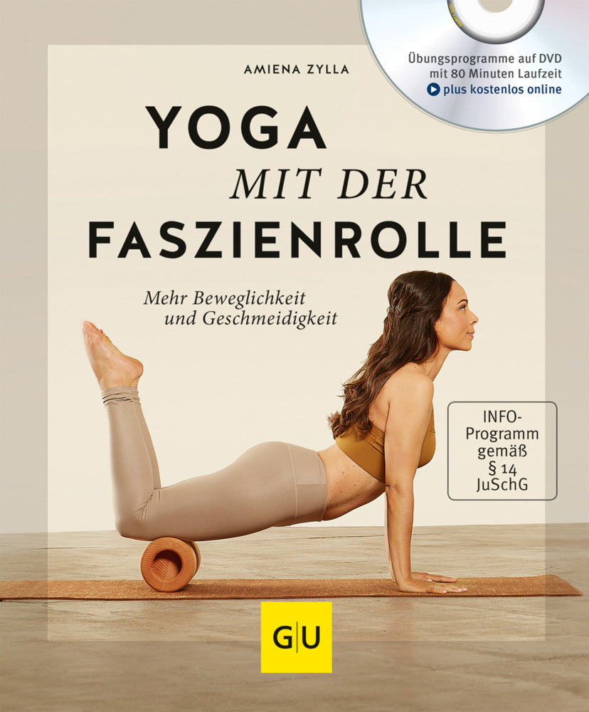 Yoga mit der Faszienrolle, m. DVD (Amiena Zylla-Schwarz)