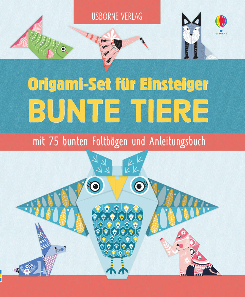 Origami-Set für Einsteiger: Bunte Tiere (Lucy Bowman)