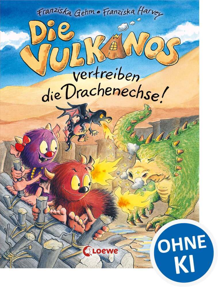 Die Vulkanos vertreiben die Drachenechse! (Band 8) (Franziska Gehm)