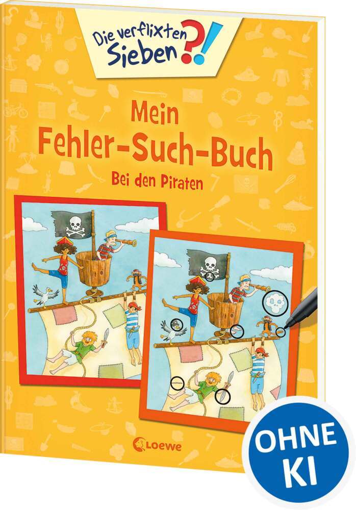 Die verflixten Sieben - Mein Fehler-Such-Buch