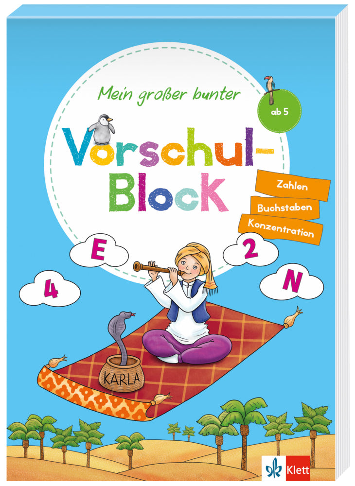 Mein großer bunter Vorschul-Block