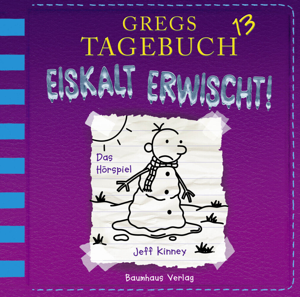 Gregs Tagebuch - Eiskalt erwischt!, 1 Audio-CD (Jeff Kinney)