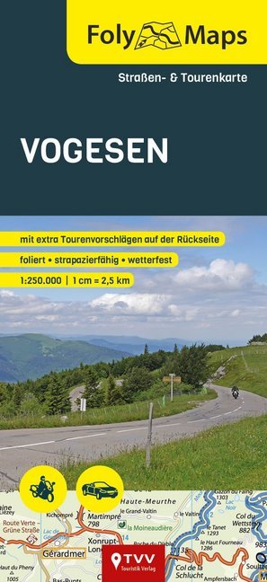 FolyMaps Vogesen 1:250 000 (Bikerbetten)