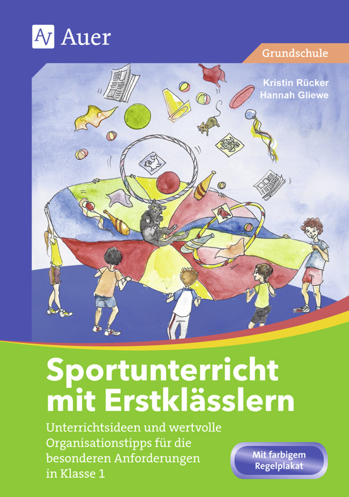 Sportunterricht mit Erstklässlern (Hannah Gliewe)