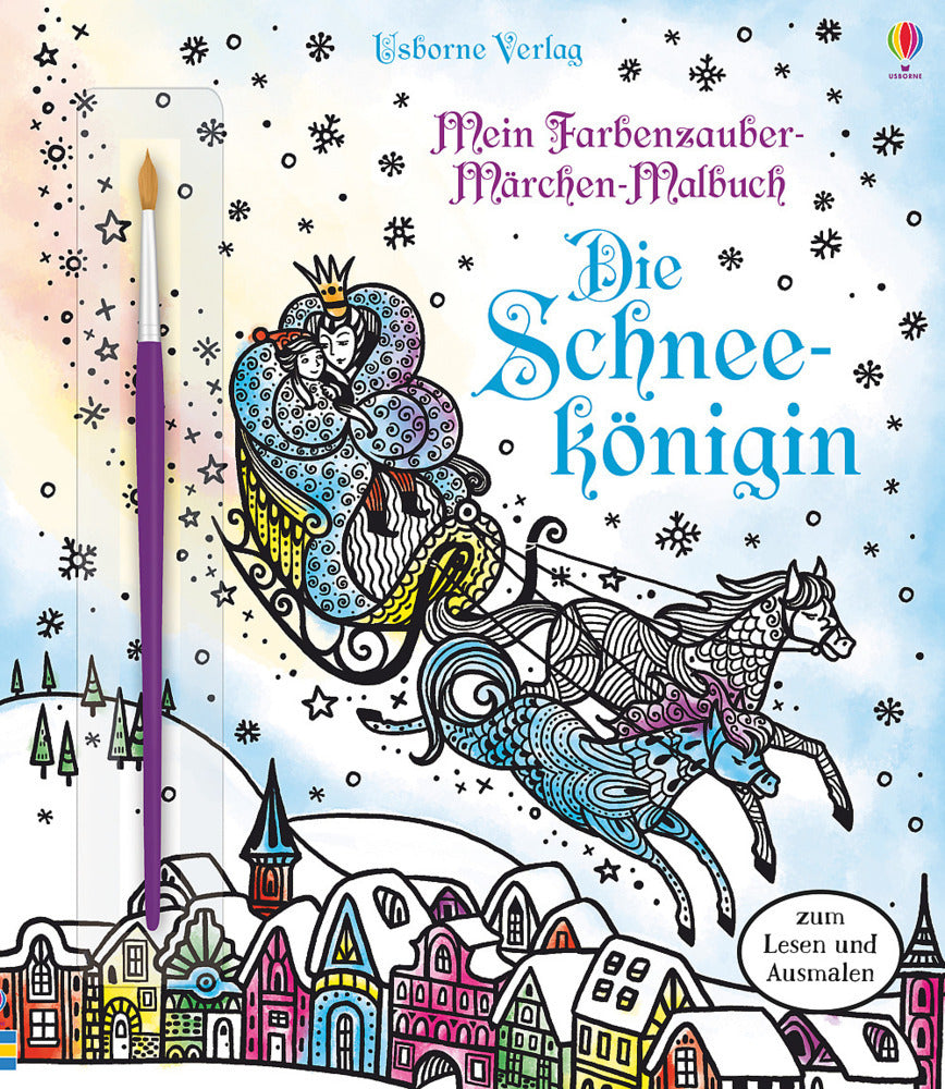 Mein Farbenzauber-Märchen-Malbuch: Die Schneekönigin (Susanna Davidson)