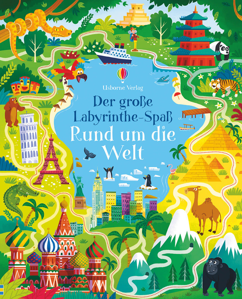 Der große Labyrinthe-Spaß: Rund um die Welt (Sam Smith)
