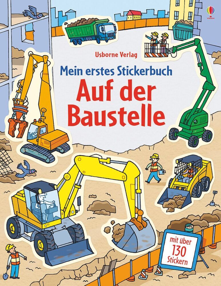Mein erstes Stickerbuch: Auf der Baustelle (Jessica Greenwell)