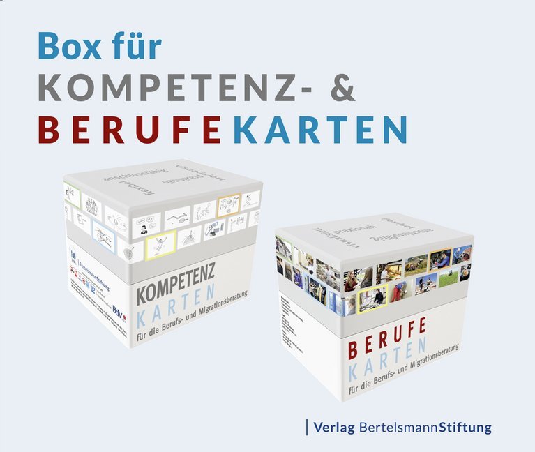 Box für Kompetenz- und Berufekarten (Bertelsmann Stiftung)