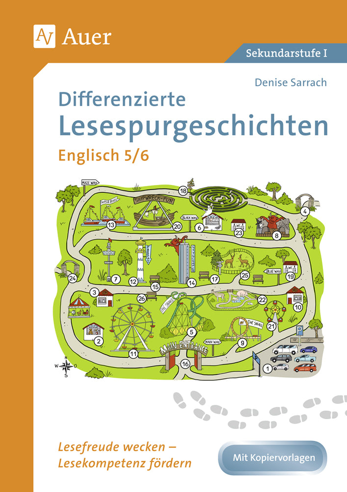 Differenzierte Lesespurgeschichten Englisch 5/6 (Denise Sarrach)