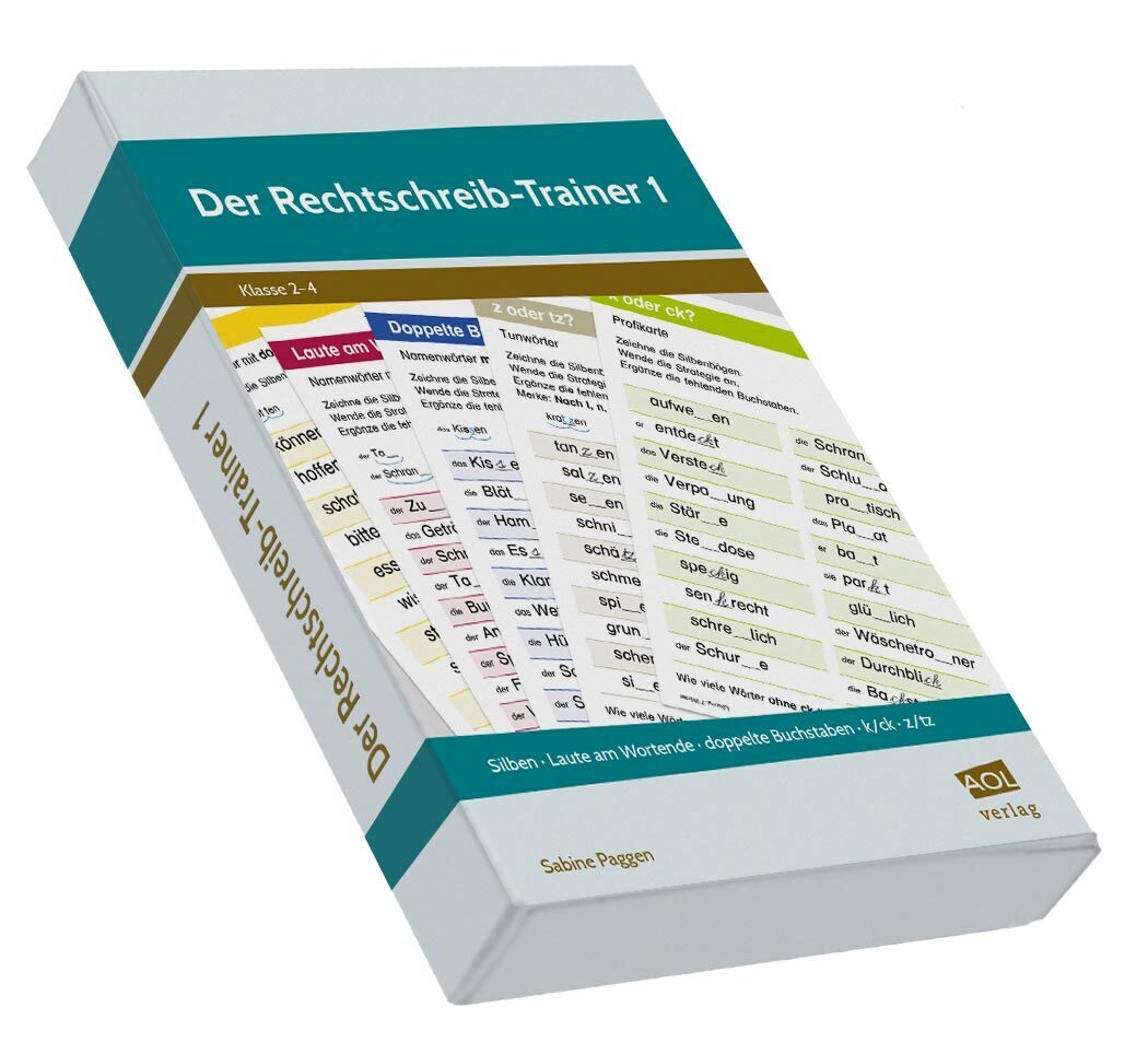Der Rechtschreib-Trainer 1 (Sabine Paggen)