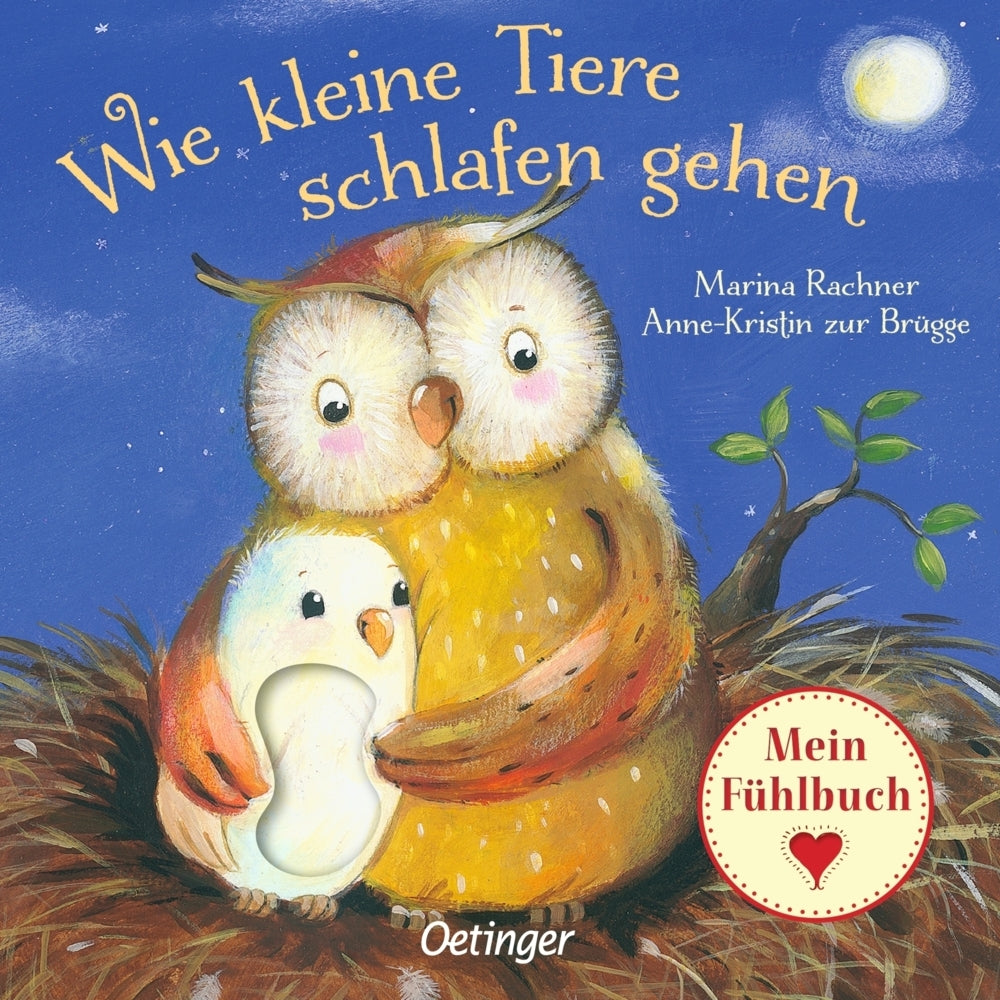 Wie kleine Tiere schlafen gehen. Mein Fühlbuch (Anne-Kristin Zur Brügge)