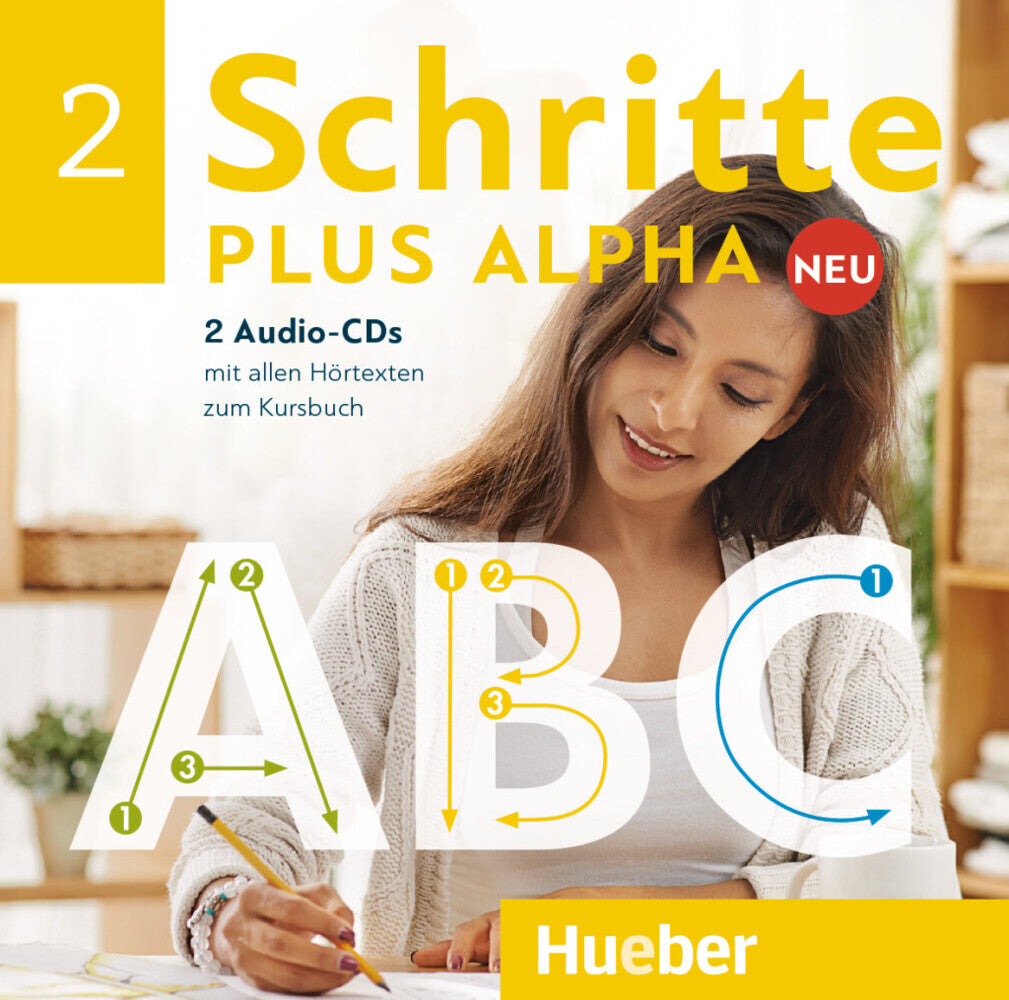 Schritte plus Alpha Neu.Bd.2, 2 Audio-CDs zum Kursbuch