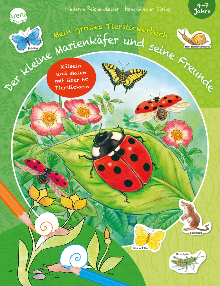 Der kleine Marienkäfer und seine Freunde (Friederun Reichenstetter)