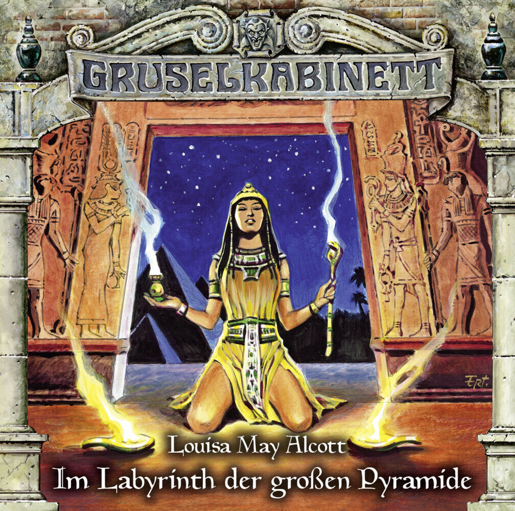 Gruselkabinett - Im Labyrinth der großen Pyramide, 1 Audio-CD (Louisa May Alcott)