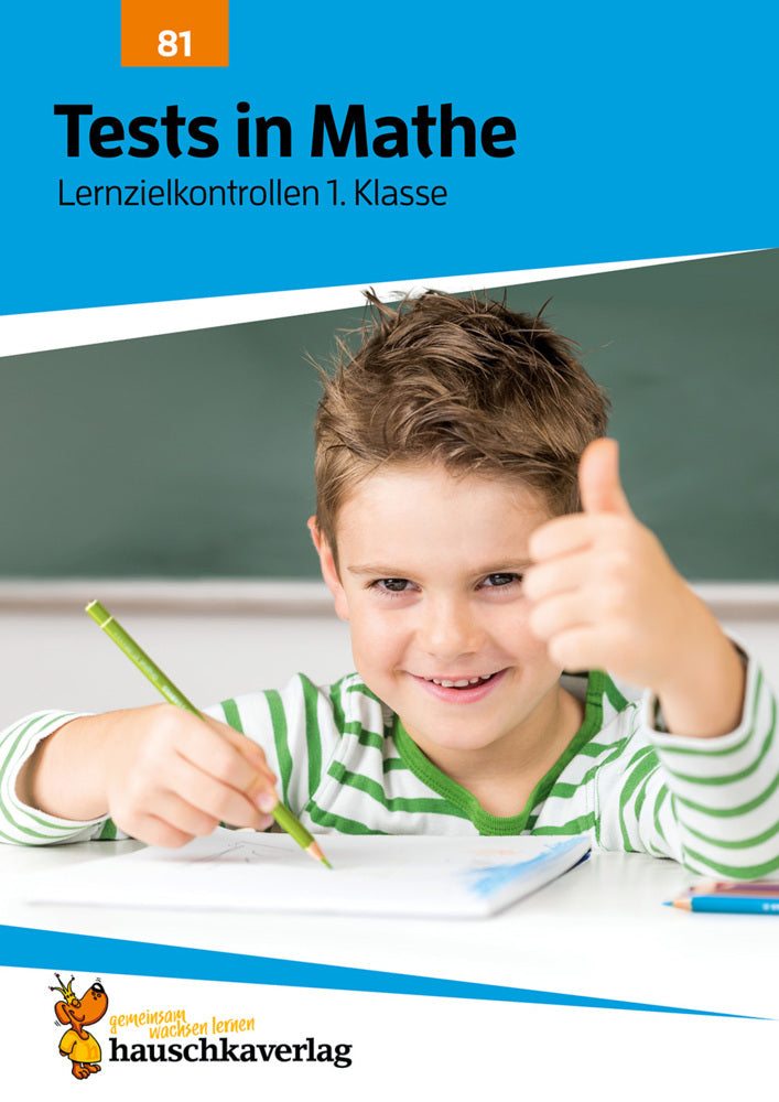 Übungsheft mit Tests in Mathe 1. Klasse (Agnes Spiecker)