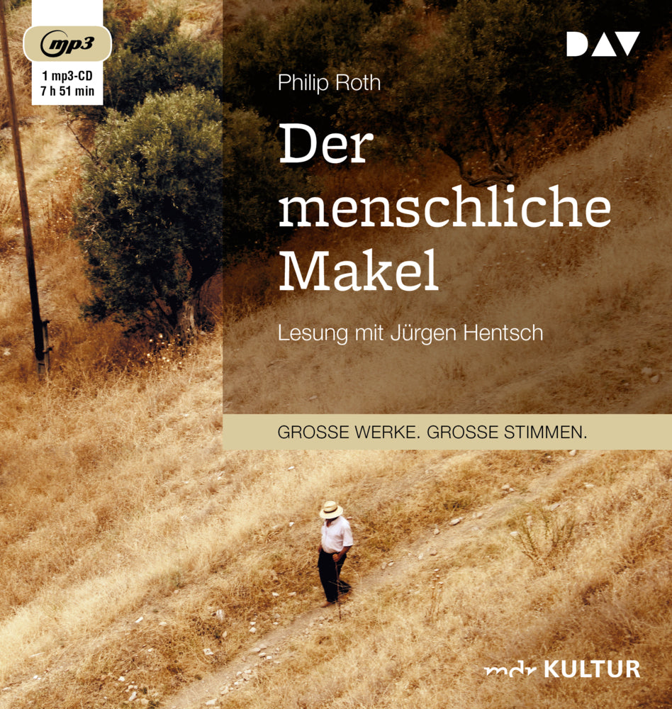 Der menschliche Makel, 1 Audio-CD, 1 MP3 (Philip Roth)