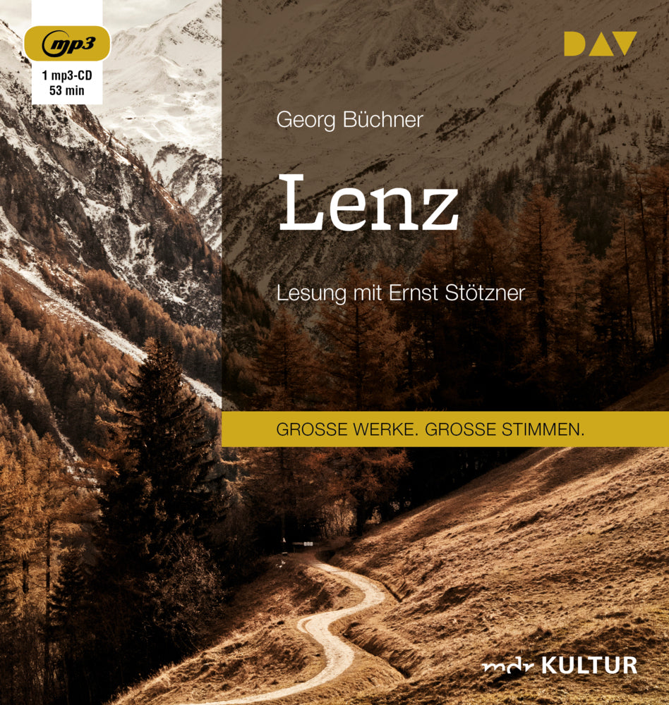 Lenz, 1 Audio-CD, 1 MP3 (Georg Büchner)