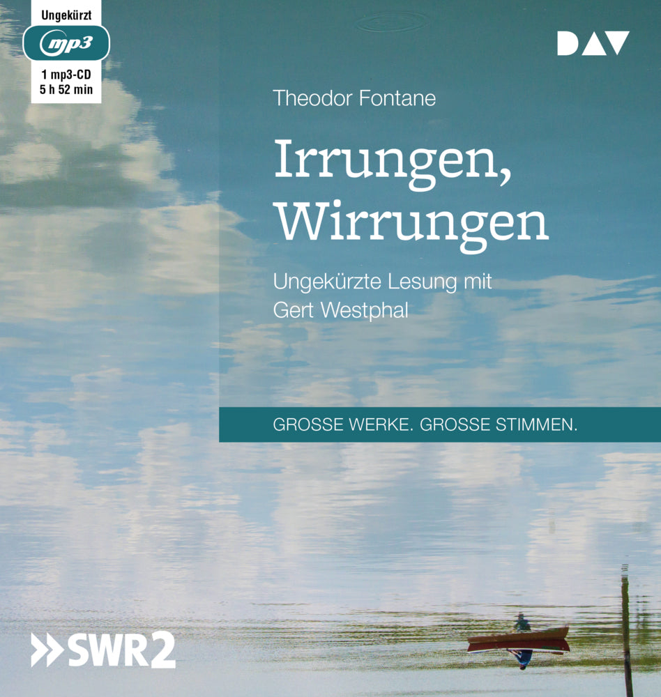 Irrungen, Wirrungen, 1 Audio-CD, 1 MP3 (Theodor Fontane)