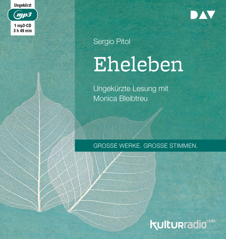 Eheleben, 1 Audio-CD, 1 MP3 (Sergio Pitol)