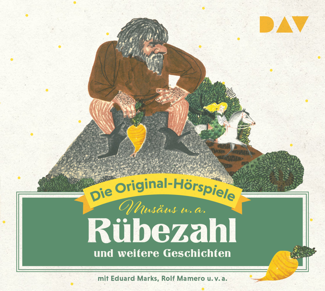 Rübezahl und weitere Geschichten, 1 Audio-CD (Johann Karl August Musäus)