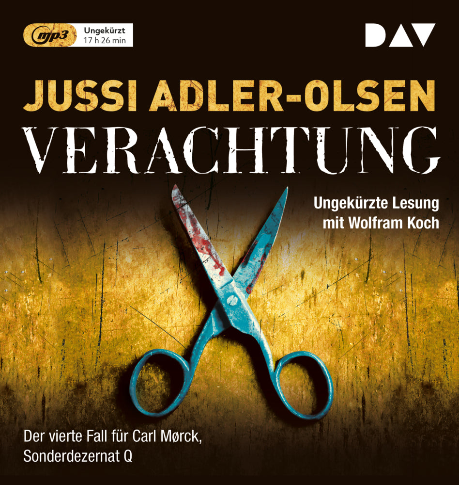 Verachtung. Der vierte Fall für Carl Mørck, Sonderdezernat Q, 2 Audio-CD, 2 MP3 (Jussi Adler-Olsen)