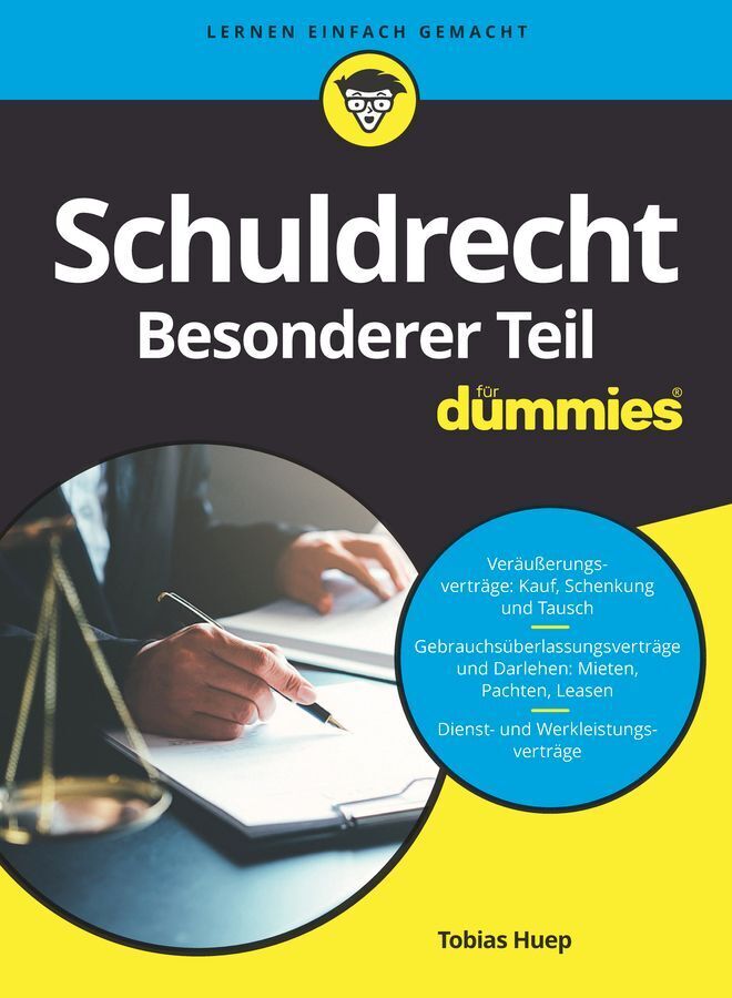 Schuldrecht Besonderer Teil für Dummies (Tobias Huep)
