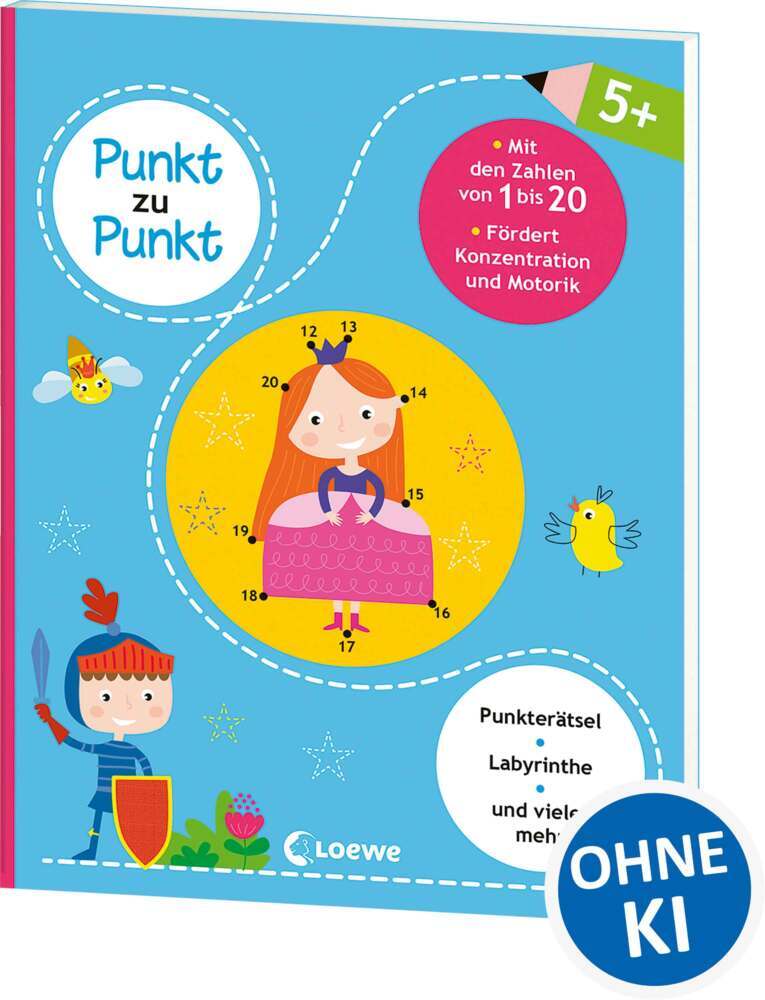 Punkt zu Punkt - Mit den Zahlen von 1 bis 20