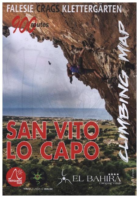 San Vito Lo Capo, Sicilia, Climbing Map (Massimo Cappuccio)