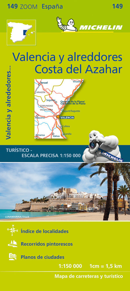 Michelin Costa del Azahar, Valencia y alreddores (Michelin)
