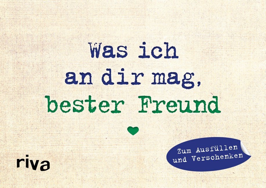 Was ich an dir mag, bester Freund - Miniversion (Alexandra Reinwarth)