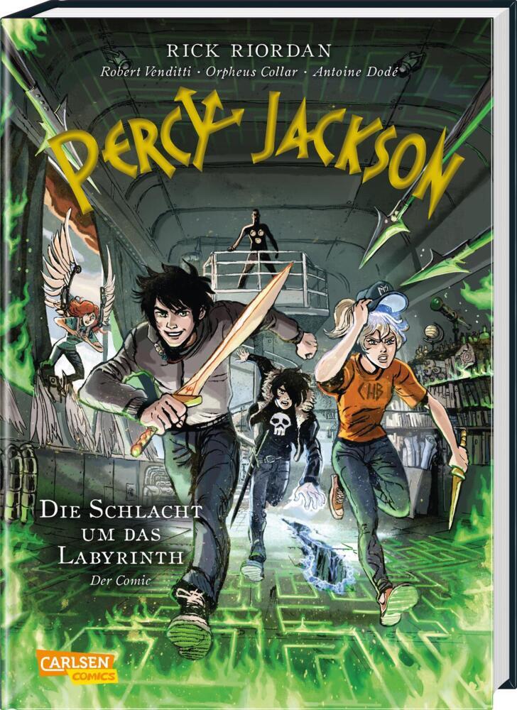 Percy Jackson (Comic) 4: Die Schlacht um das Labyrinth (Rick Riordan)