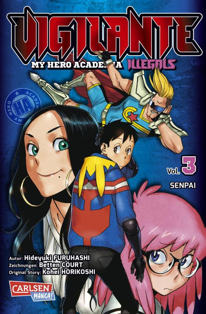 Vigilante - My Hero Academia Illegals 3 (Kohei Horikoshi)
