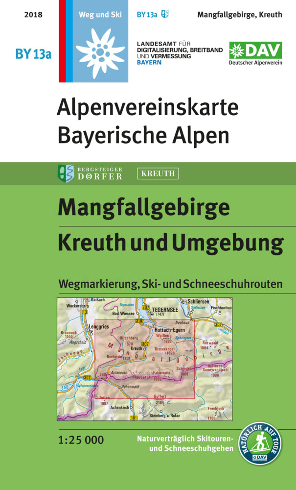 Mangfallgebirge, Kreuth und Umgebung (Deutscher Alpenverein (Dav))