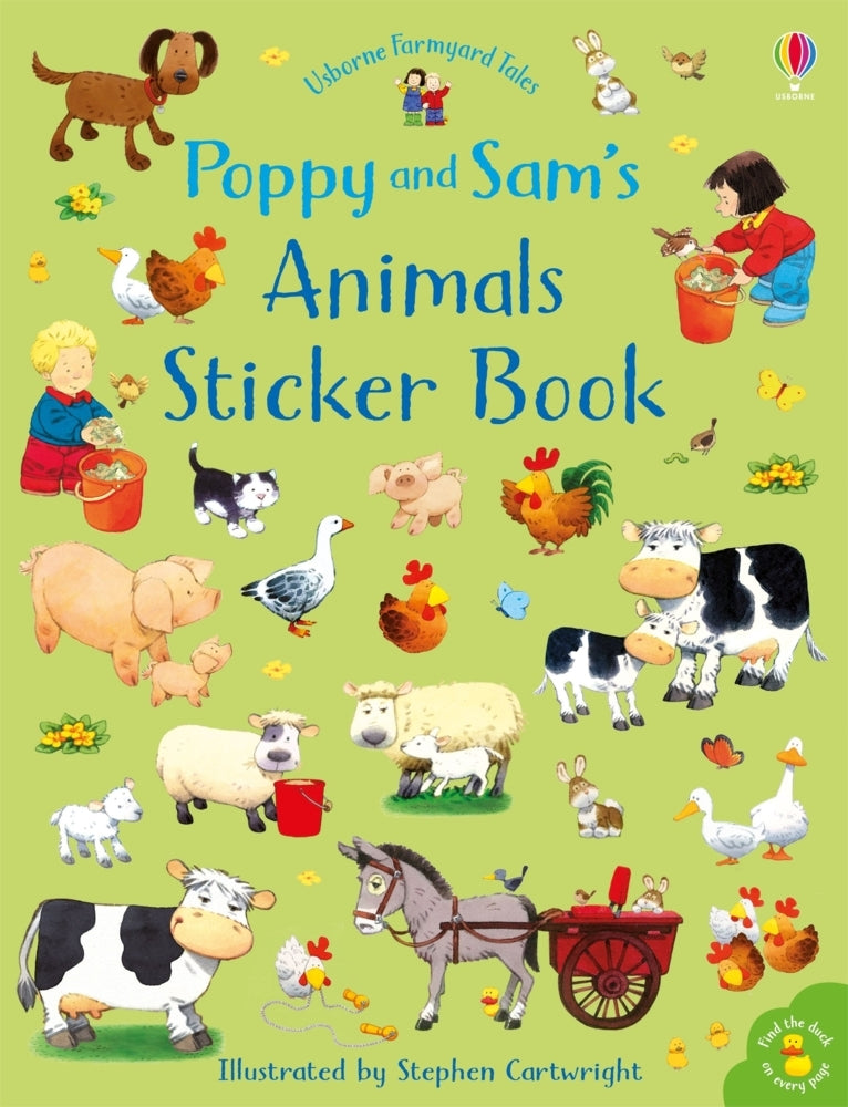 Poppy and Sam's Animals Sticker Book (Sam Taplin)