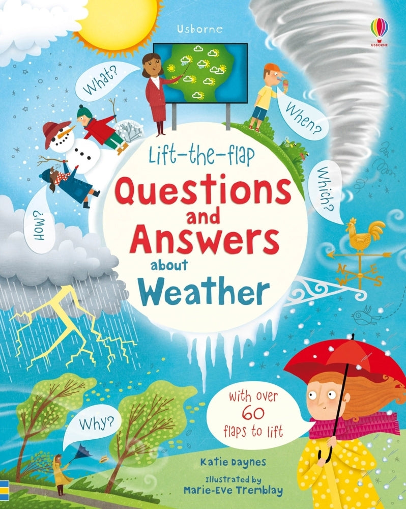 Lift-the-flap Questions and Answers about Weather (Katie Daynes)