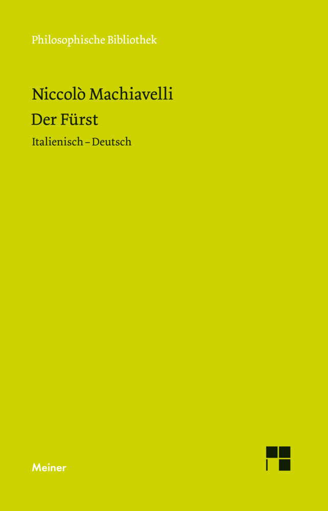 Der Fürst / Il Principe (Niccolò Machiavelli)